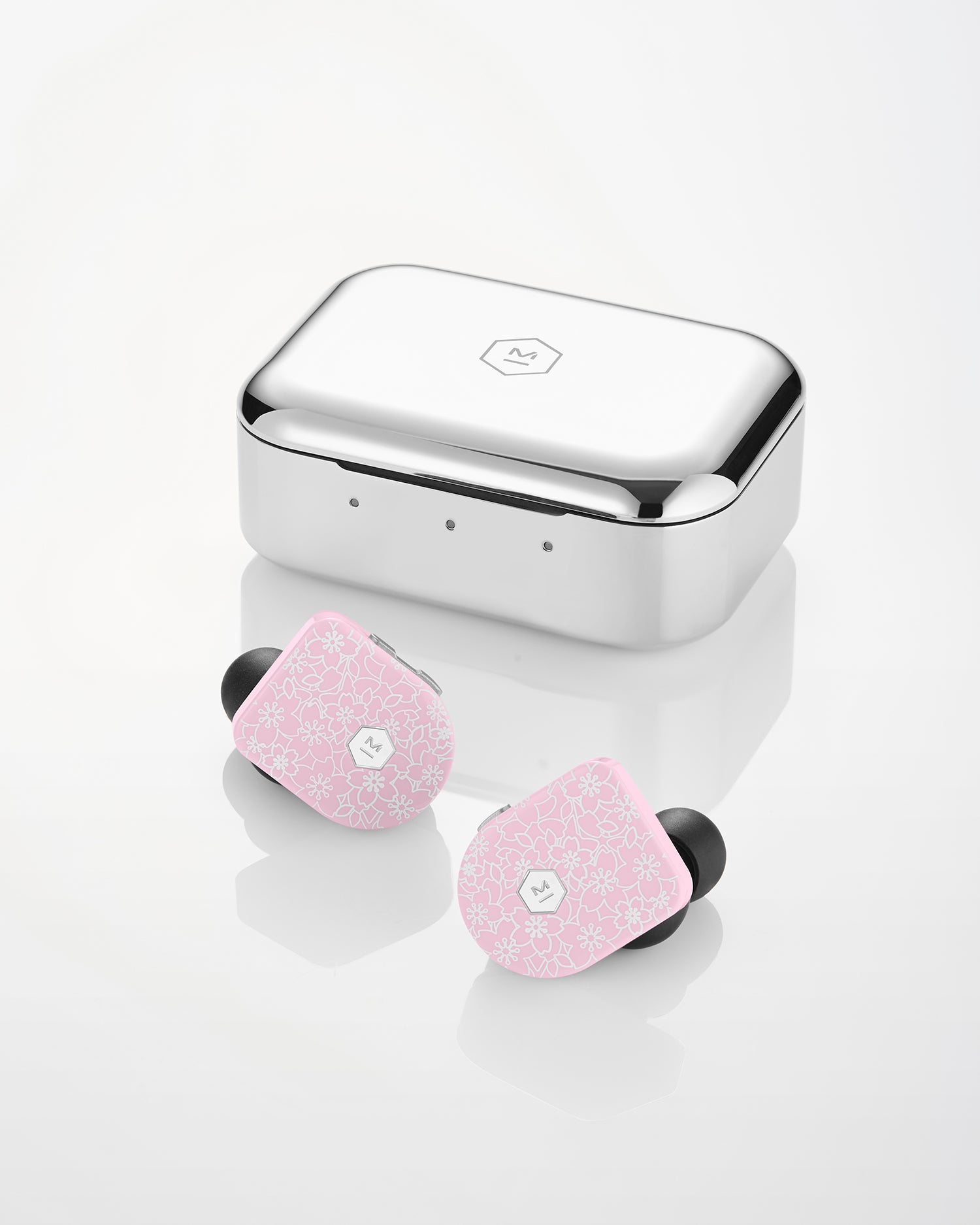 MW07 True Wireless Earphones In Cherry Blossom